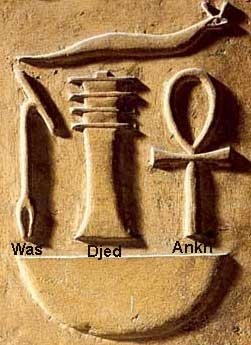 Уас, Джед, Анкх.jpg