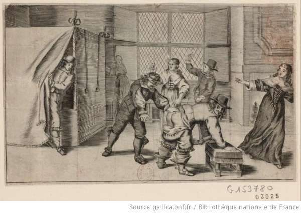 Des hommes et des femmes jouant ? colin-maillard ( Мужчины и женщины играют в жмурки ).jpg