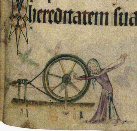 Luttrell Psalter, British Library, London. 14век.jpg