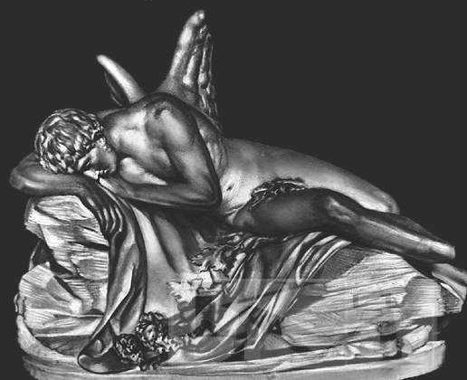 Жан Антуан Гудон. «Морфей». Мрамор. 1769. Лувр.jpg