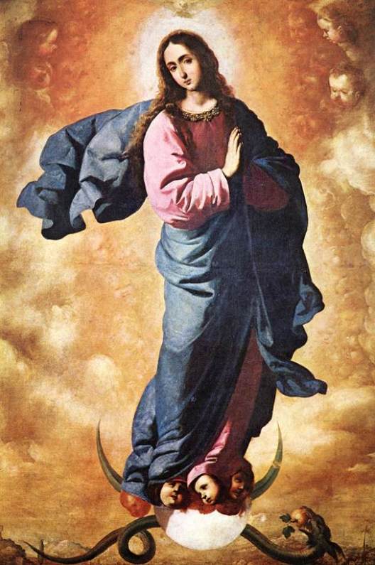 Francisco de Zurbaran непорочное зачатие девы Марии.jpg