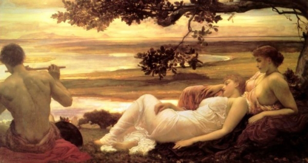 Фредерик Лейтон, Идиллия. 1880.jpg